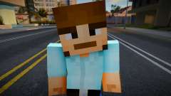 Swmost Minecraft Ped pour GTA San Andreas