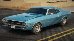 Dodge Challenger RT 1970 Blue für GTA San Andreas
