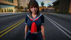 Nanami Schoolgirl Uniform für GTA San Andreas