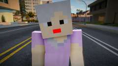 Cwfofr Minecraft Ped pour GTA San Andreas