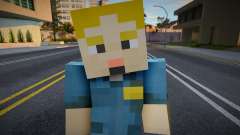 Dwayne Minecraft Ped pour GTA San Andreas