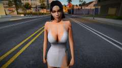 White Outfit girl pour GTA San Andreas