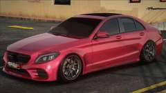 Mercedes-Benz C43 AMG Red pour GTA San Andreas