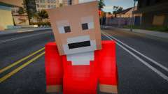 Omokung Minecraft Ped für GTA San Andreas