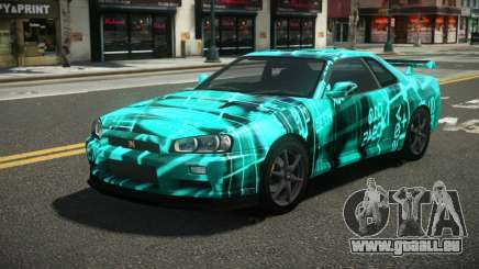 Nissan Skyline R34 L-Sport S9 für GTA 4