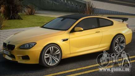 BMW M6 F13 Coupe Yellow pour GTA San Andreas