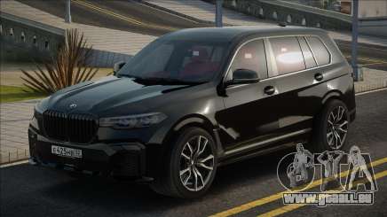 BMW X7 XDrive D50 Black pour GTA San Andreas