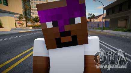 Ballas1 Minecraft Ped pour GTA San Andreas