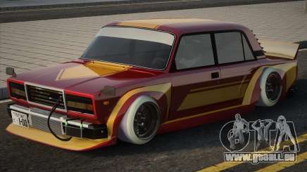 Vaz 2107 red bos pour GTA San Andreas