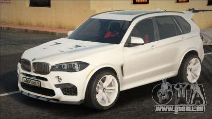 BMW X5m F85 White CCD für GTA San Andreas