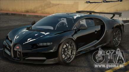 Bugatti Chiron Black für GTA San Andreas