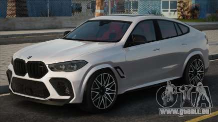 BMW X6M White pour GTA San Andreas
