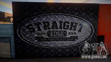 Straight Edge Mural für GTA San Andreas