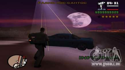 Unsterblichkeit mit Auto und CJ für GTA San Andreas