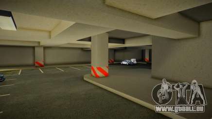 Elegant Los Santos Police Garage für GTA San Andreas