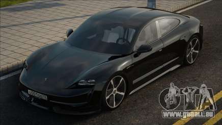 Porsche Taycan Black für GTA San Andreas