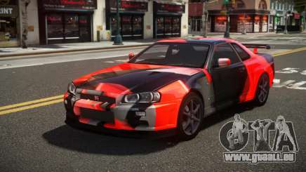 Nissan Skyline R34 L-Sport S12 für GTA 4