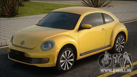 Volkswagen Beetle Turbo 2012 Yellow pour GTA San Andreas