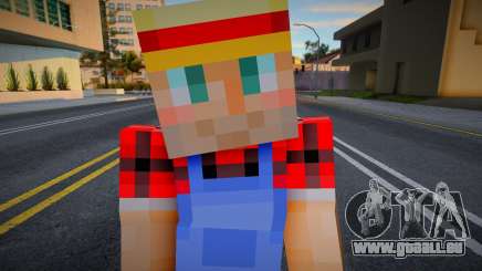 Cwmyfr Minecraft Ped pour GTA San Andreas