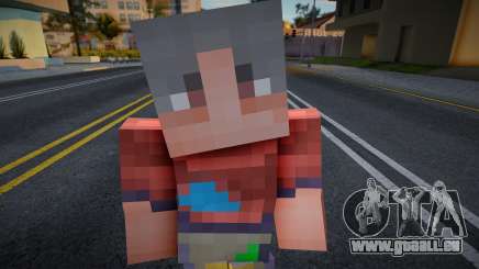 Dnfolc2 Minecraft Ped pour GTA San Andreas