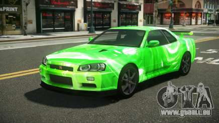 Nissan Skyline R34 L-Sport S11 für GTA 4