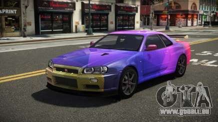 Nissan Skyline R34 L-Sport S7 für GTA 4