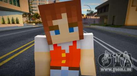 Cwfyfr1 Minecraft Ped pour GTA San Andreas