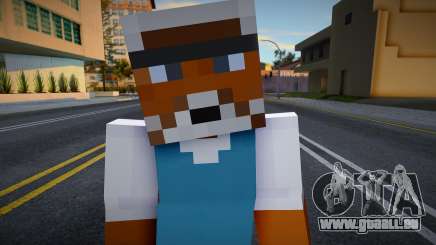 Bmobar Minecraft Ped für GTA San Andreas