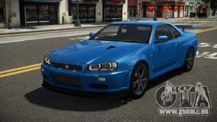 Nissan Skyline R34 L-Sport für GTA 4