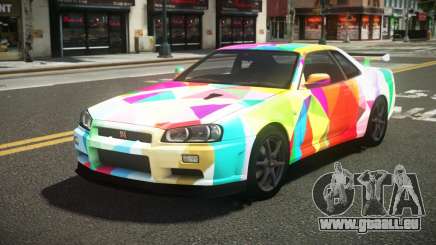 Nissan Skyline R34 L-Sport S5 für GTA 4