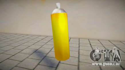 Yellow Spraycan pour GTA San Andreas