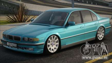 BMW E38 Blue CCD für GTA San Andreas