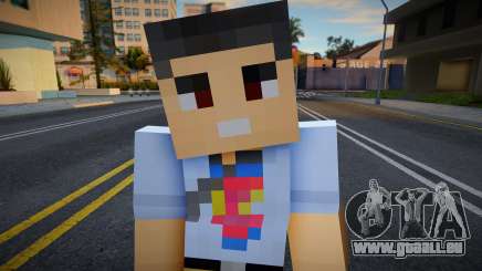 Omyst Minecraft Ped pour GTA San Andreas