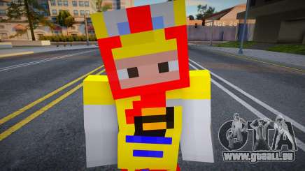 Wmybell Minecraft Ped für GTA San Andreas