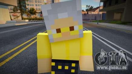 Cwfyfr2 Minecraft Ped pour GTA San Andreas