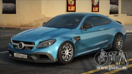 Mercedes-Benz W205 Coupe Brabus (650) pour GTA San Andreas