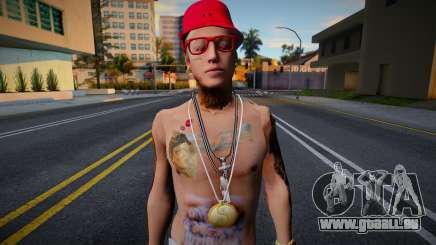 Lefty SM tenis rojos y Con ropa roja Versión 2 für GTA San Andreas