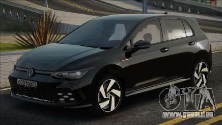 Volkswagen Golf GTI Black pour GTA San Andreas