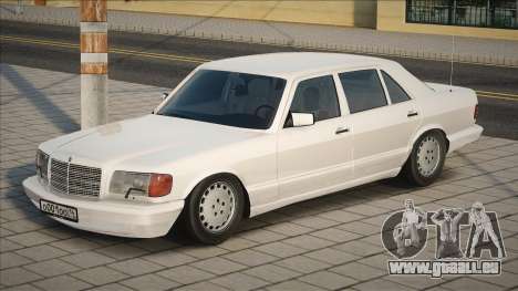 Mercedes-Benz W126 560 SEL [White] für GTA San Andreas