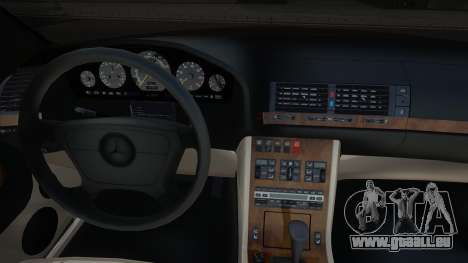 Mercedes-Benz S600 W140 Ukr Plate pour GTA San Andreas