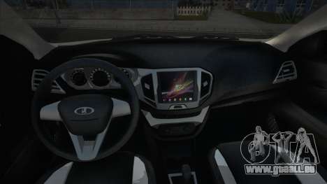 Lada Vesta Tuning White pour GTA San Andreas