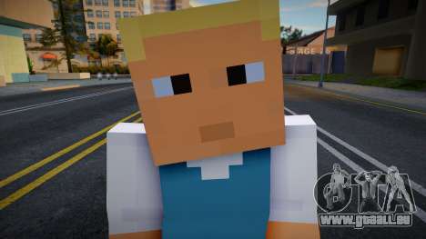 Wmybar Minecraft Ped pour GTA San Andreas