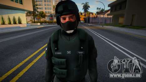 Policier en uniforme 1 pour GTA San Andreas