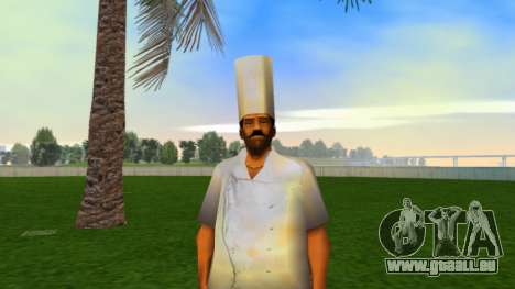 Chef Upscaled Ped für GTA Vice City