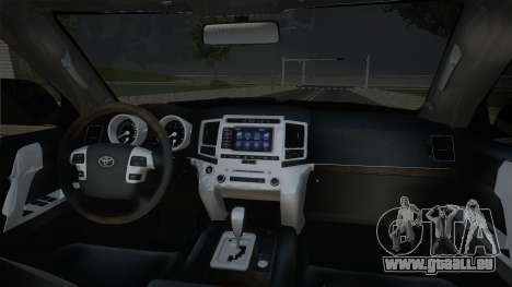 Toyota Land Cruiser 200 [Black] für GTA San Andreas