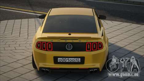 Ford Mustang GT500 Yellow für GTA San Andreas