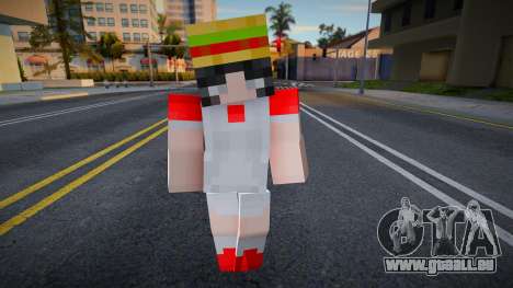 Wfyburg Minecraft Ped pour GTA San Andreas