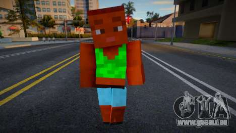 Kendl Minecraft Ped pour GTA San Andreas