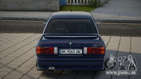 BMW M3 E30 UKR Plate pour GTA San Andreas