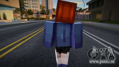 Wfyclot Minecraft Ped pour GTA San Andreas